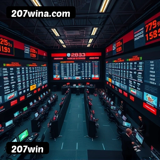 Aplicativo móvel 207win para iOS e Android